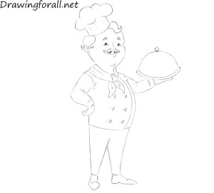 How to Draw a Cook for Kids