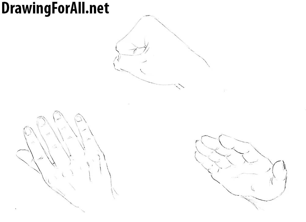 How to Draw Hands The Easy Way - Step by Step Guide