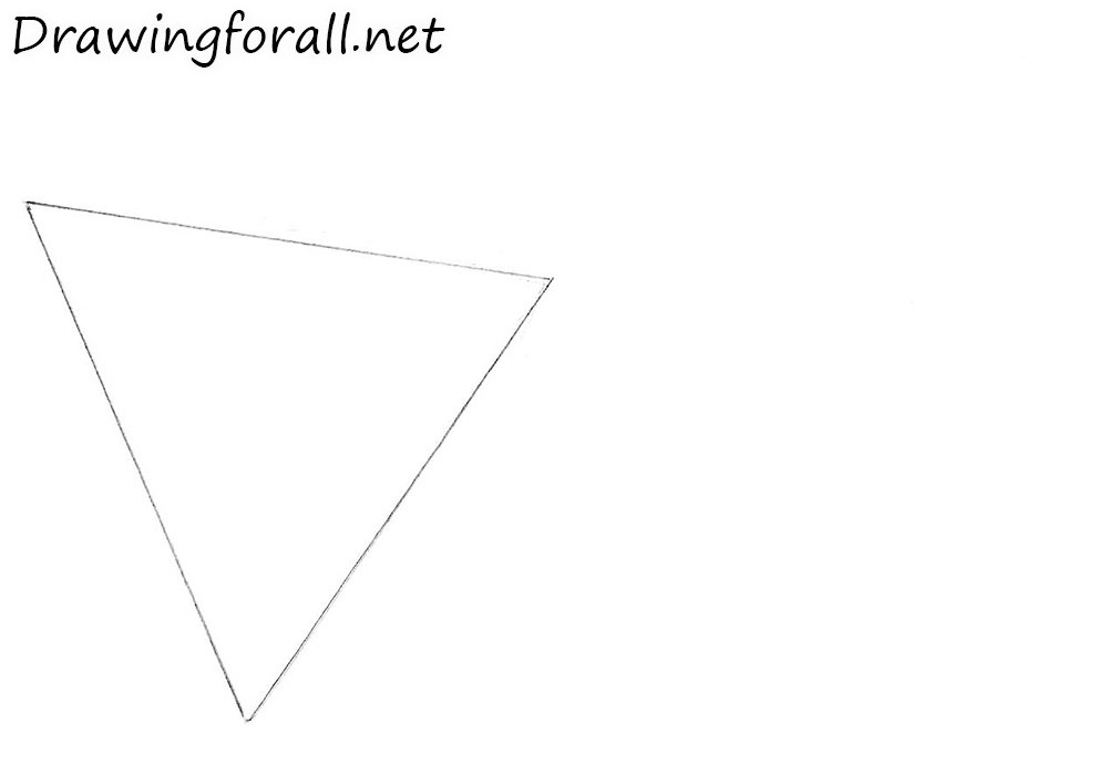 Sketch the instrument’s triangular body