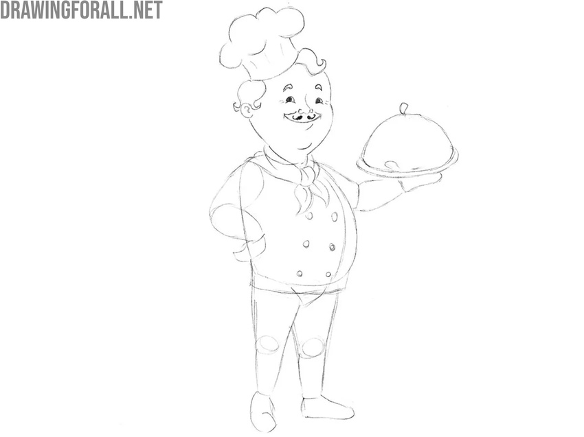 Detail the jacket and scarf