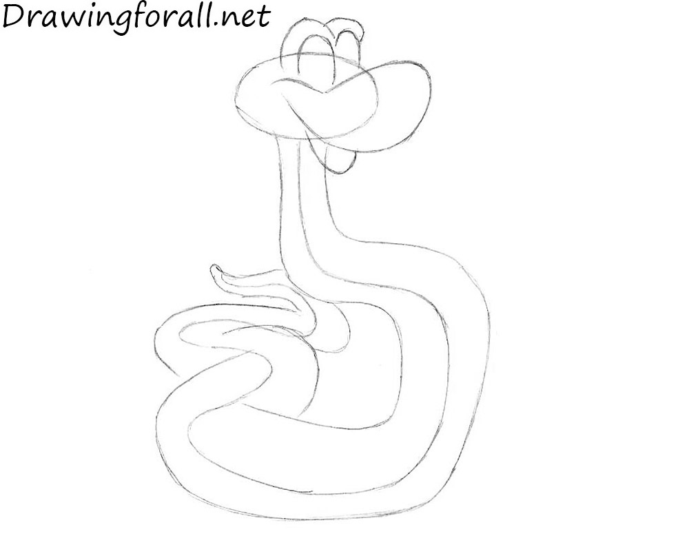 Draw the eyes of Kaa