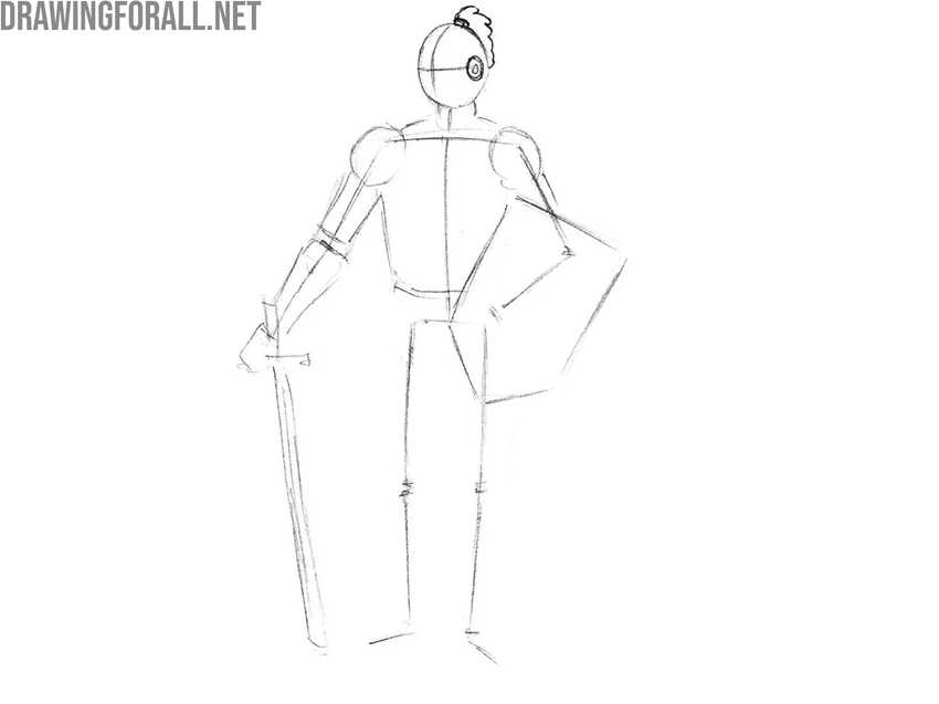 Add volume to the torso and arms