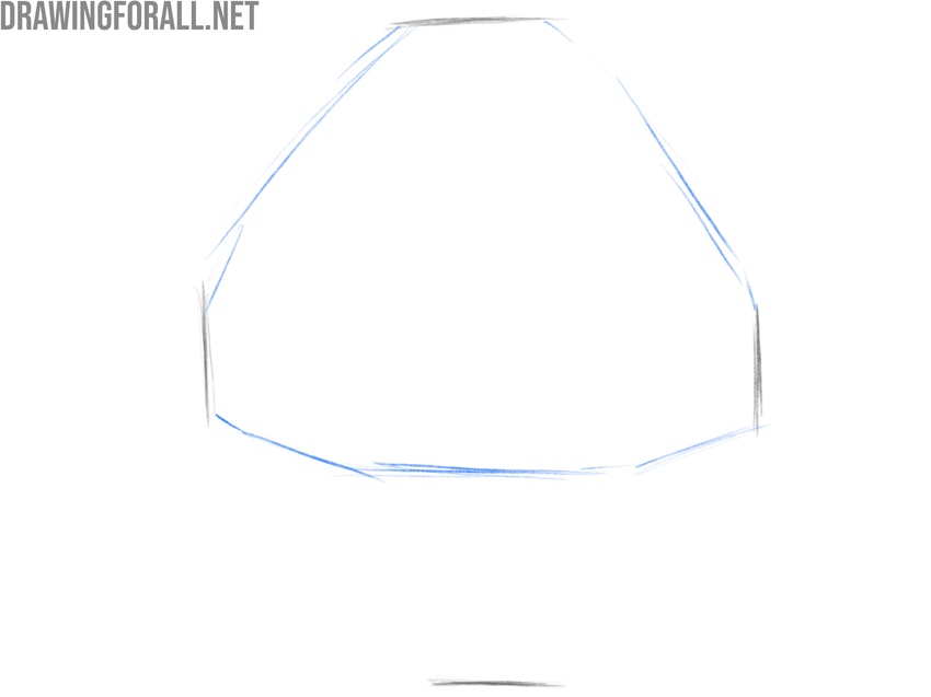 Sketch the general shape of the canopy