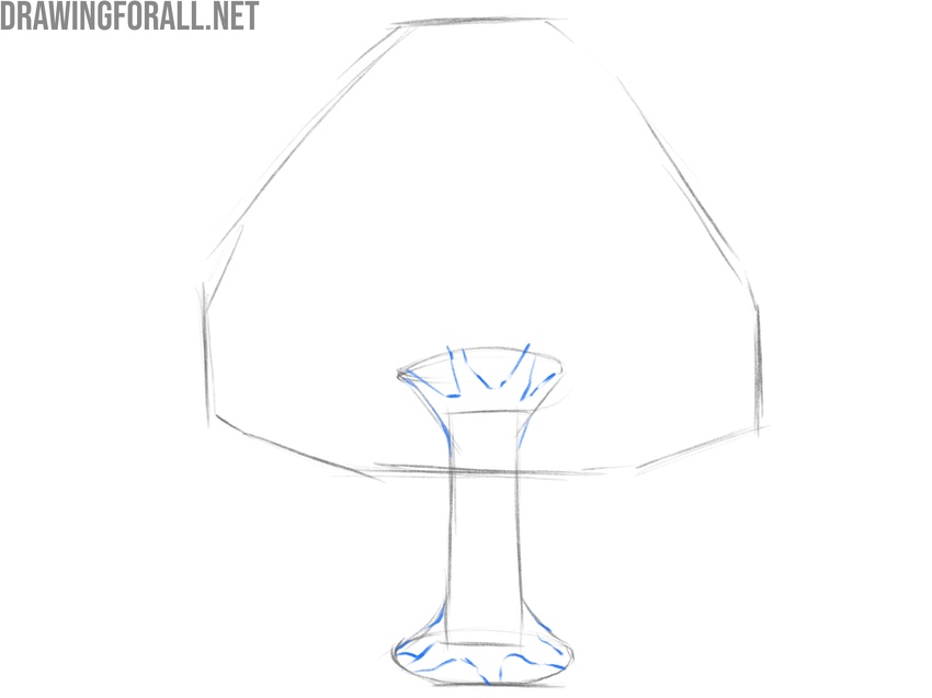 Divide the trunk into branches and roots