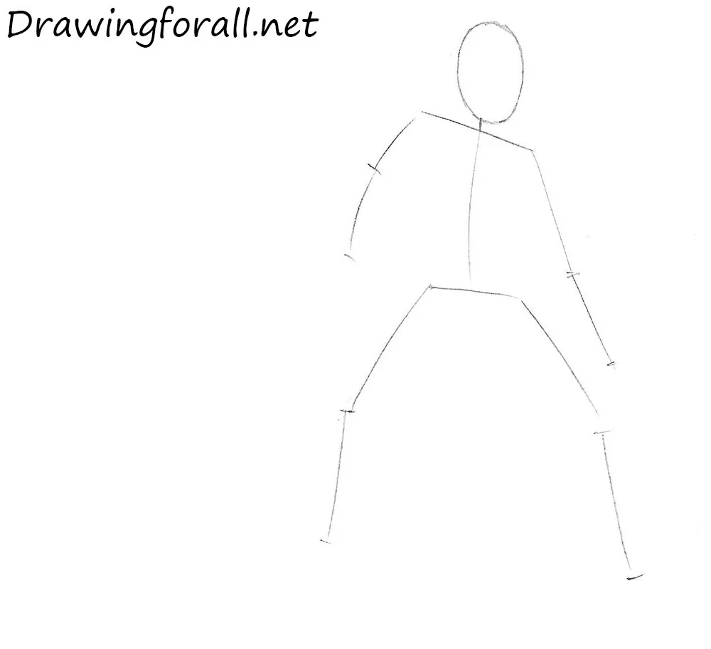 how to draw darth maul