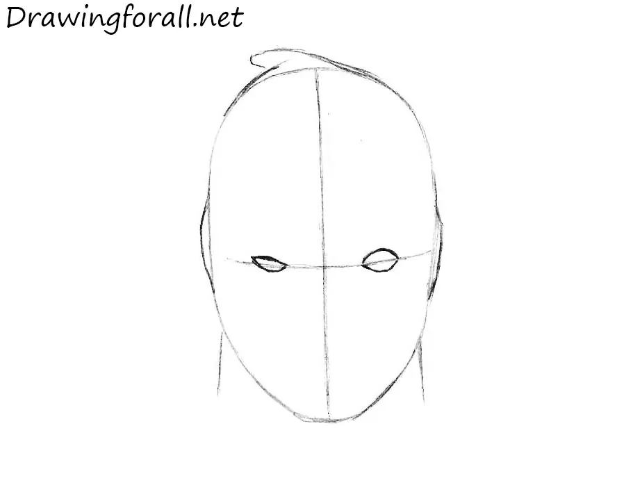  how to draw deadpool head step by step