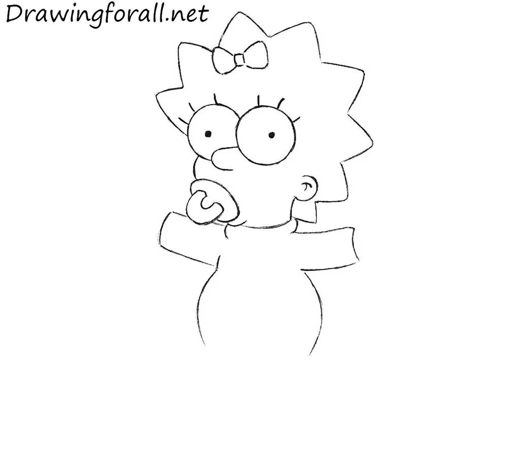 simpsons drawing