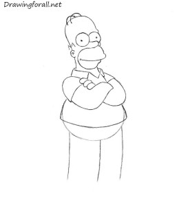 how to draw simpson | Drawingforall.net