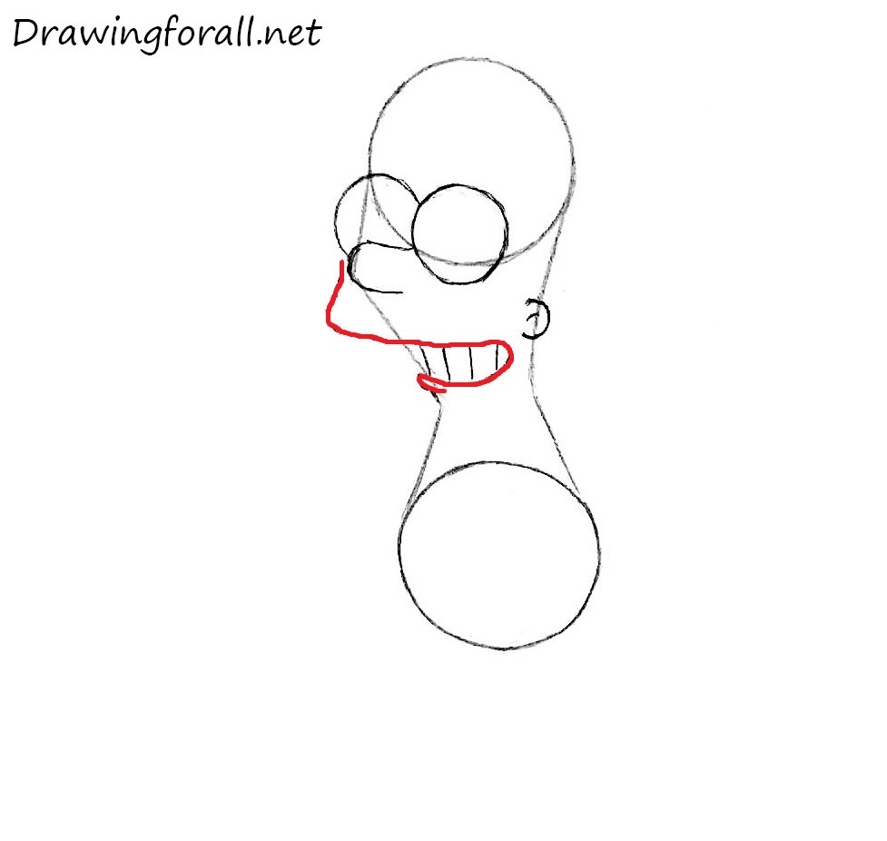 How to draw Bart Simpson