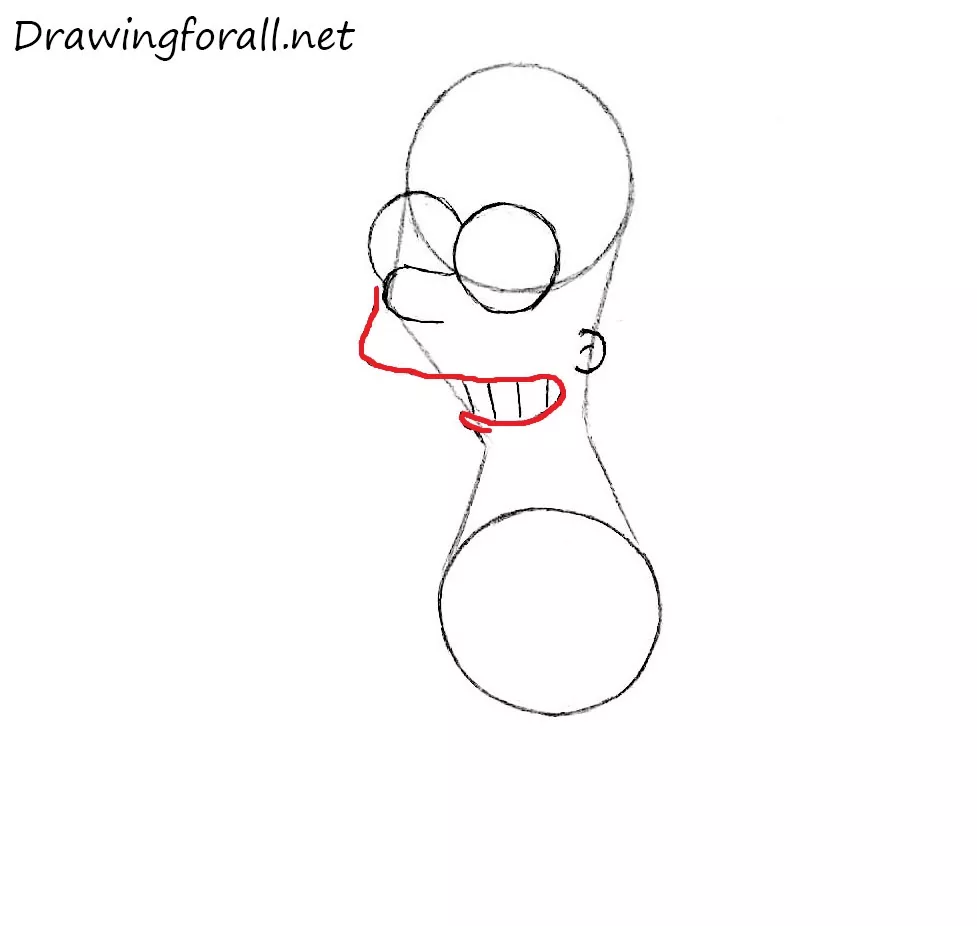 How to draw Bart Simpson