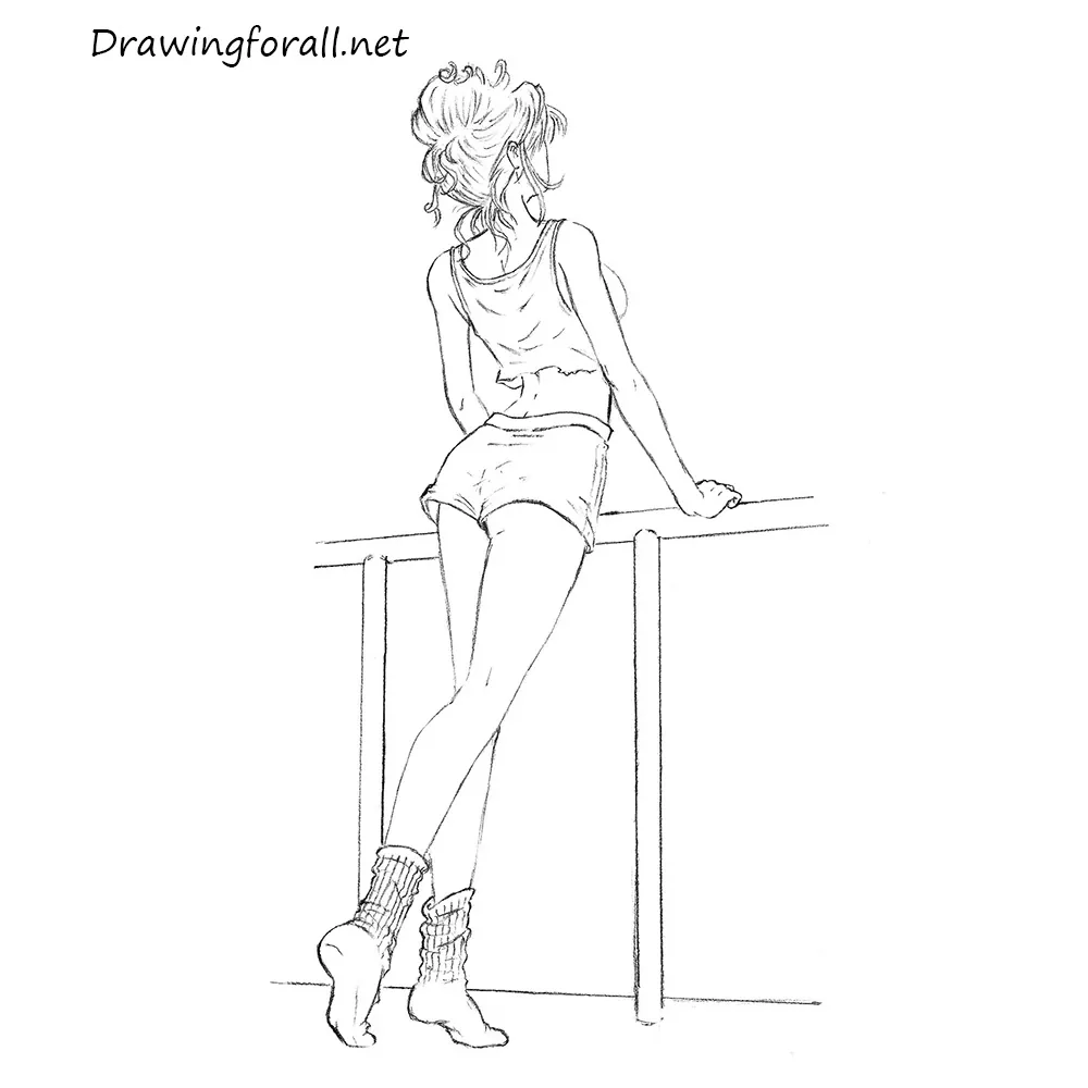 How to Draw a Girl Step by Step | Drawingforall.net