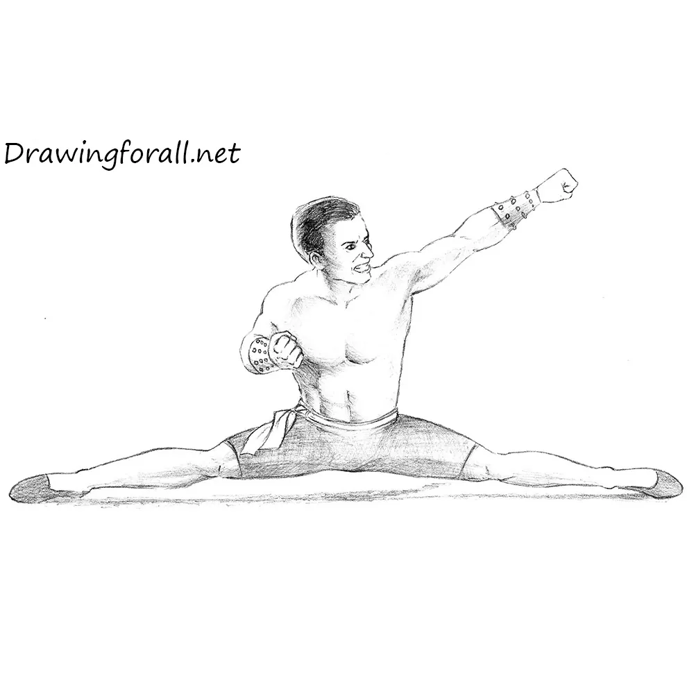 How to Draw Johnny Cage
