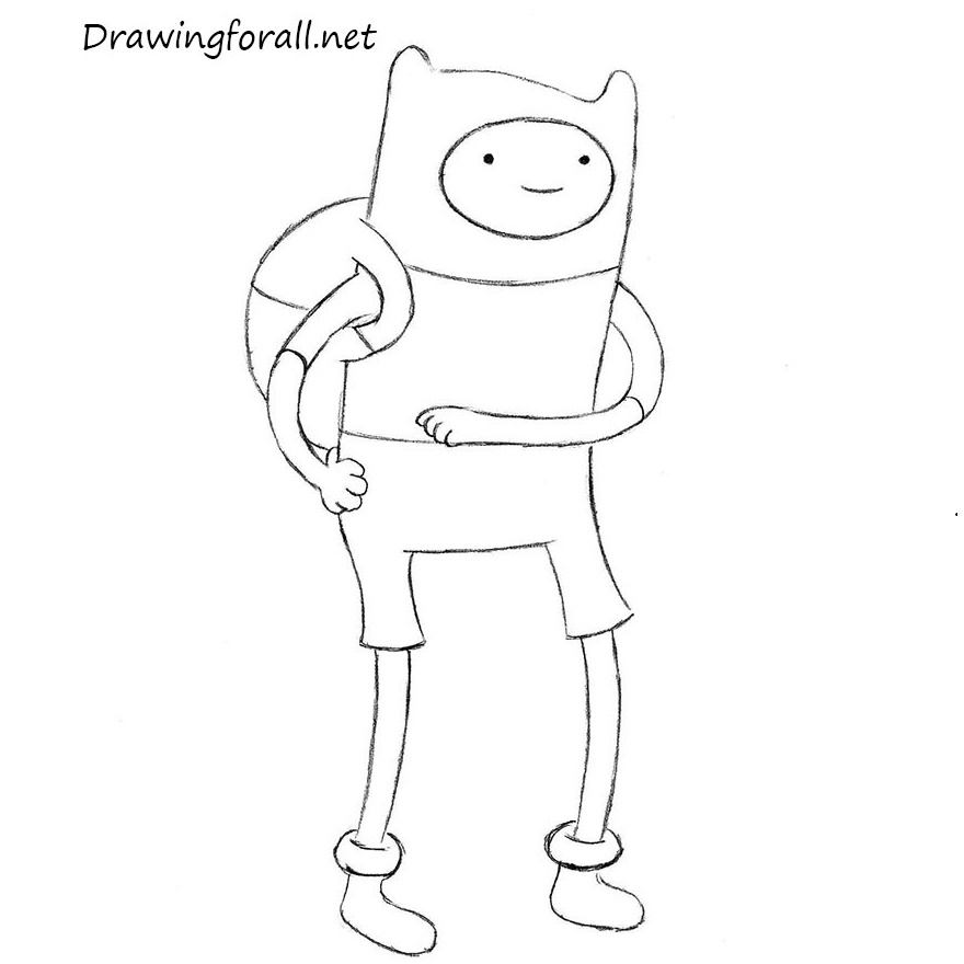 How to Draw Finn from Adventure Time
