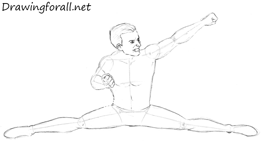 How to Draw Johnny Cage from mkx