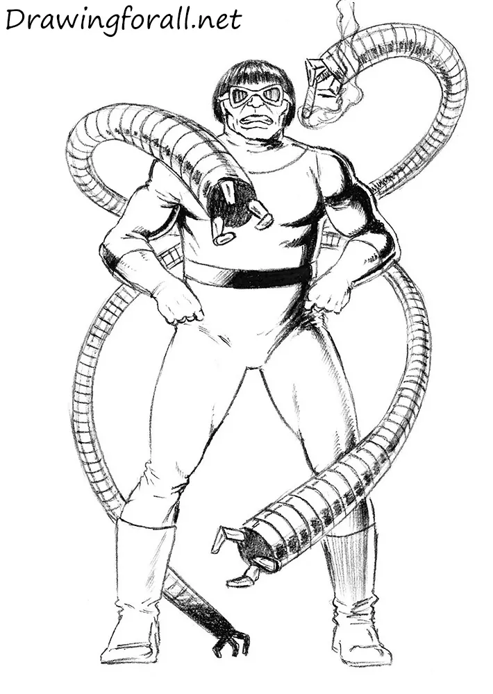 How to Draw Doctor Octopus