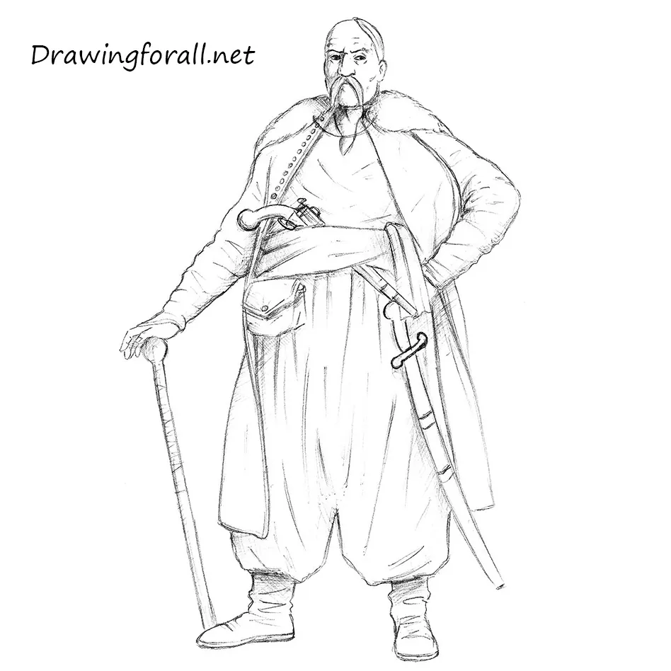 How to Draw a Cossack