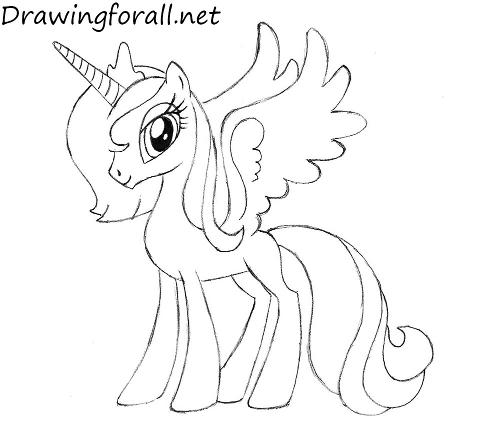 Princess Luna  drawing