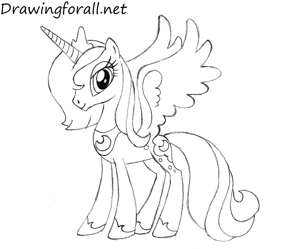 How to Draw Princess Luna