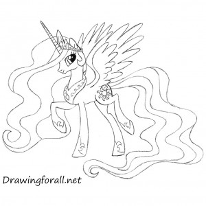 How to Draw Princess Celestia