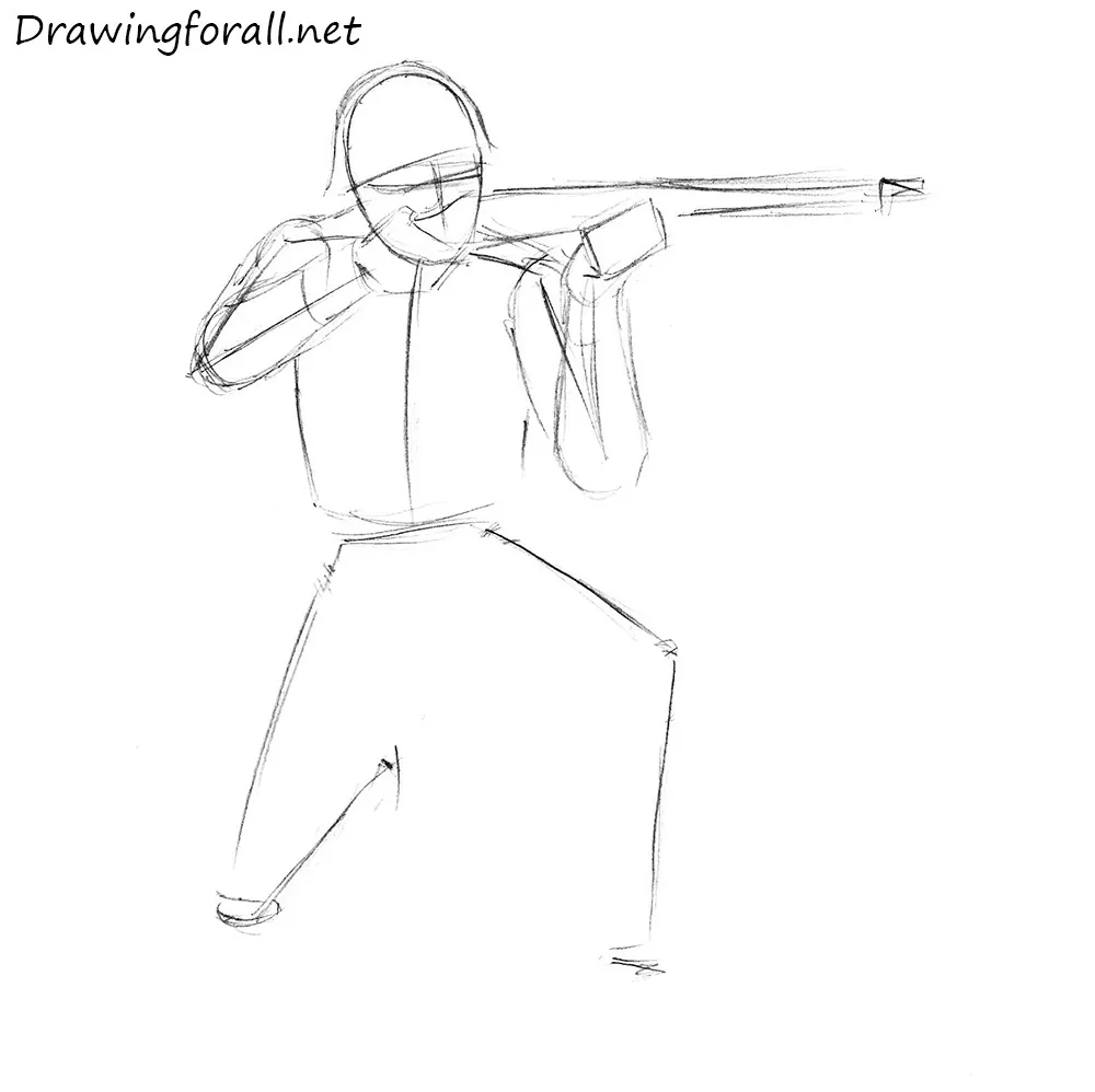 how to draw a soviet soldier