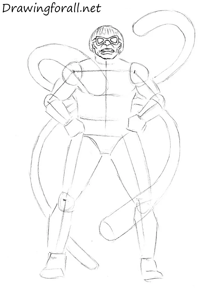 Doctor Octopus draw