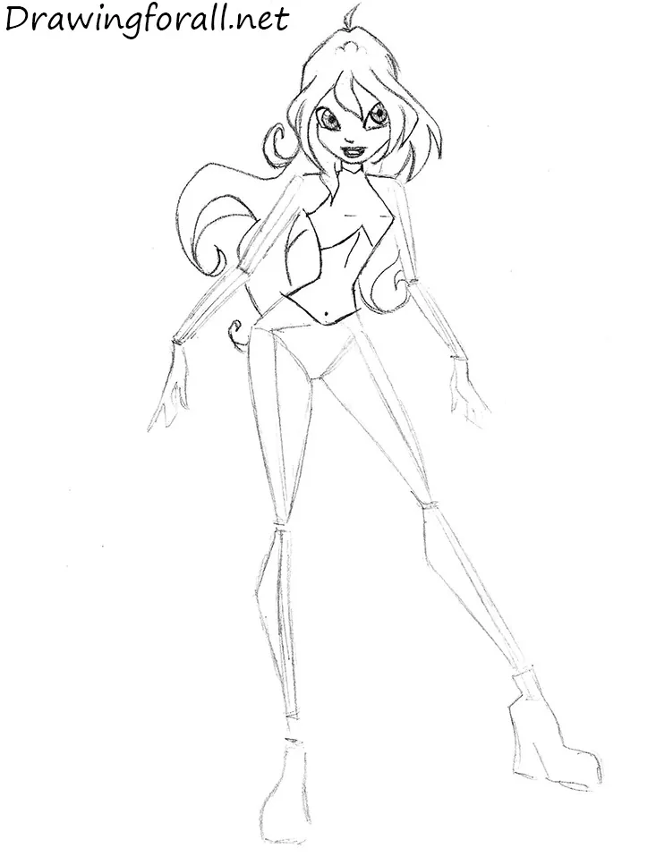 How to Draw Winx