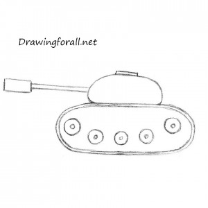 How to Draw a Tank for Kids