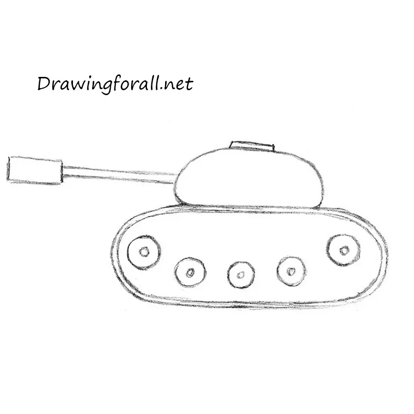Легкая картинка танка. Танк т-34 поэтапно. Танк карандашом т33. Танк пошаговое рисование для детей. Танки для рисования детям.