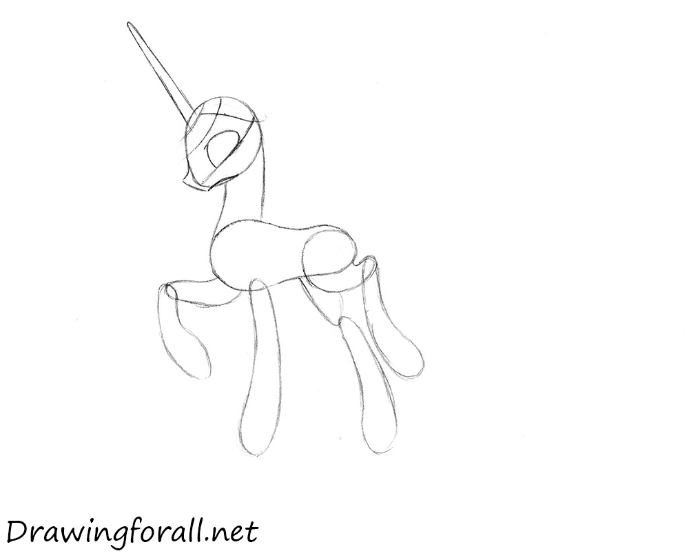 how to draw princess celestia from my little pony