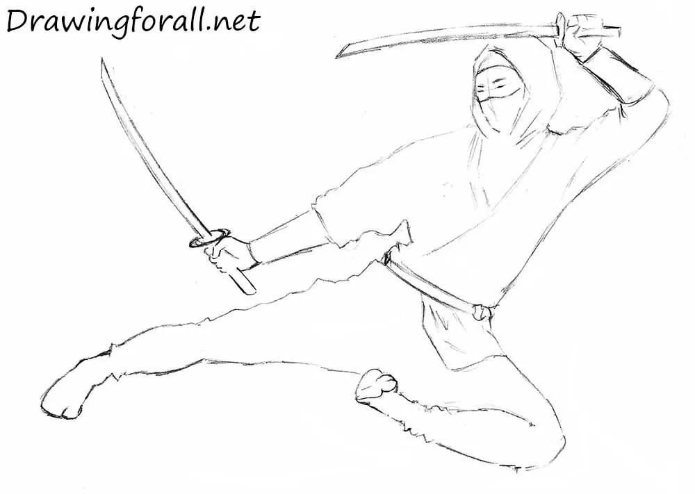 draw a ninja