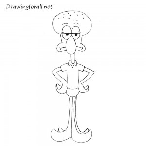 How to Draw Squidward