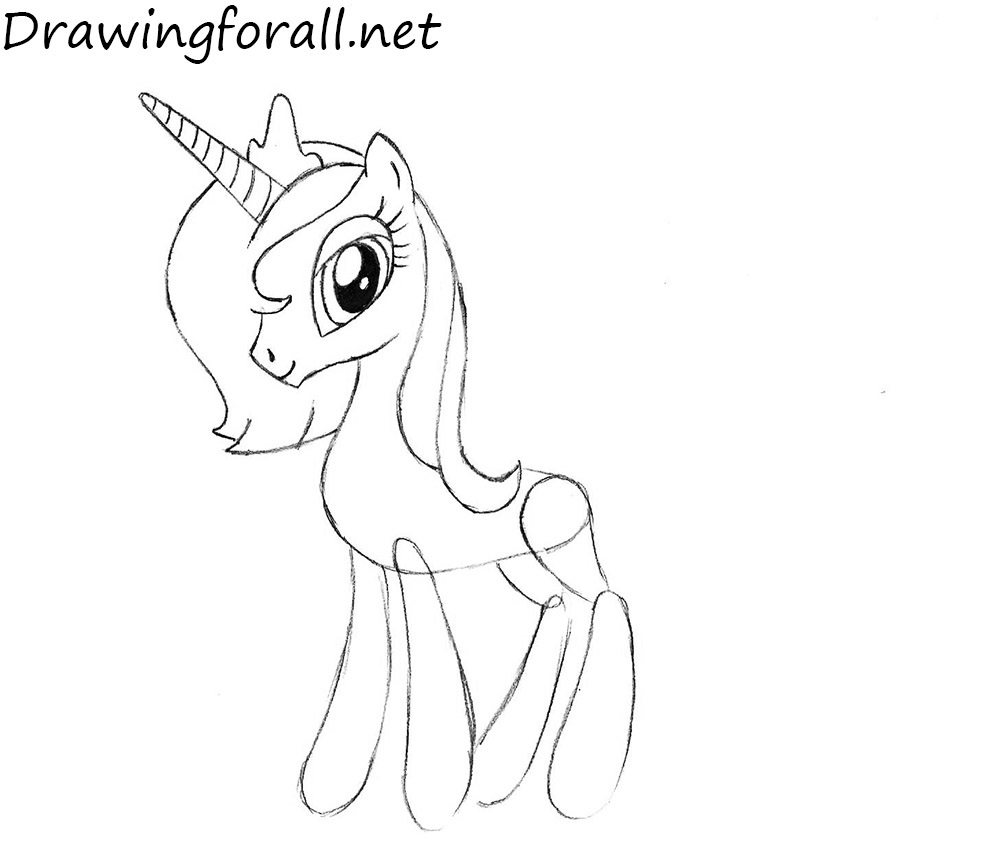 princess luna drawing