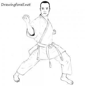 How to Draw a Karateka