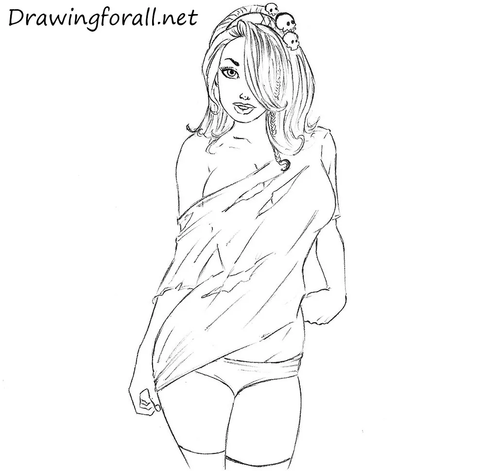 Learn How To Draw Girl Face  Step By Step  Storiespubcom Learn With Fun