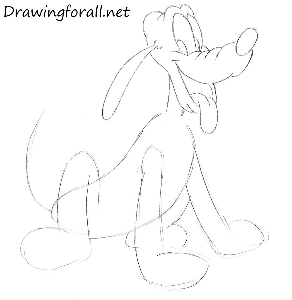 How to Draw Pluto with a pencil