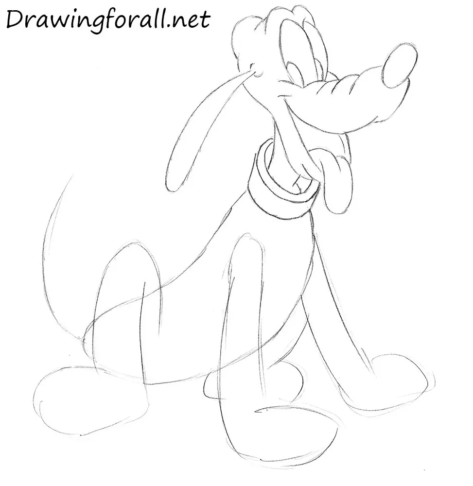 Pluto drawing lesson