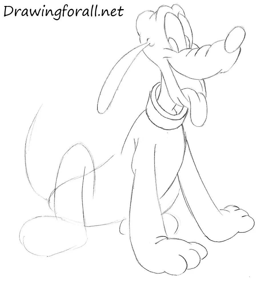 Pluto drawing lesson