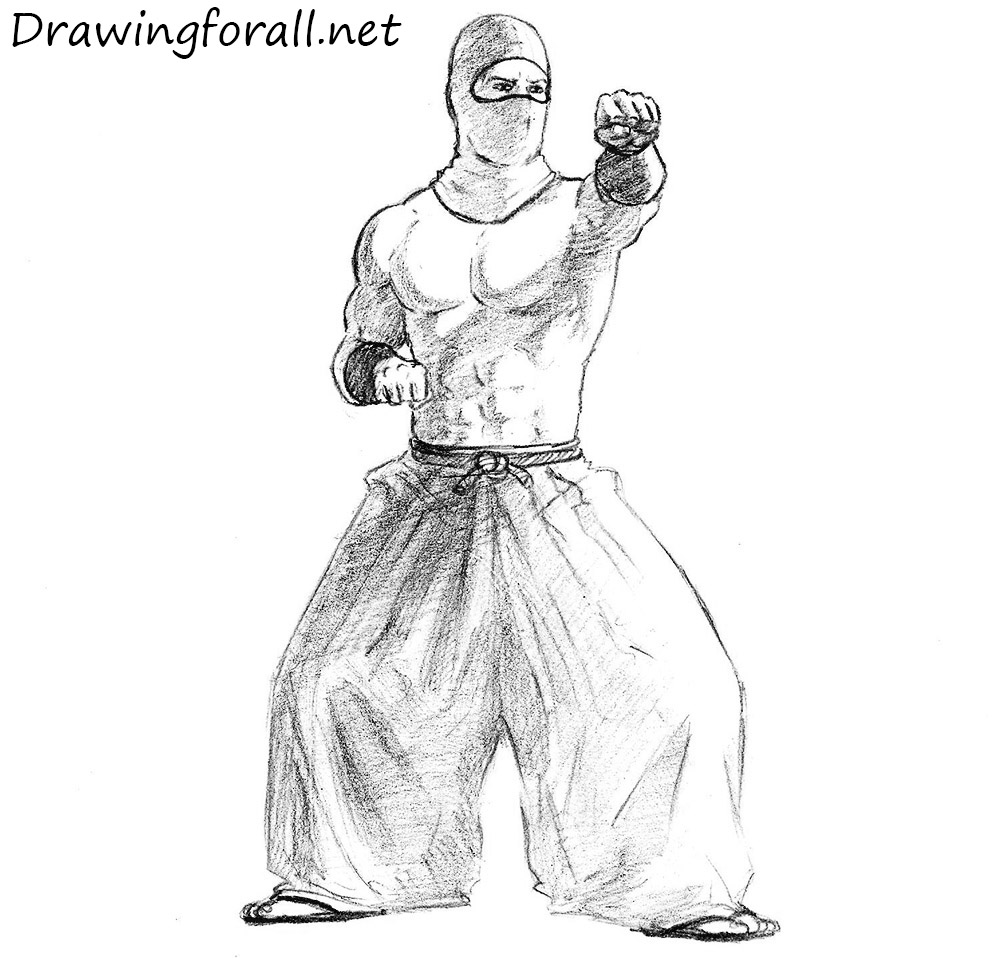 Ninja Drawing