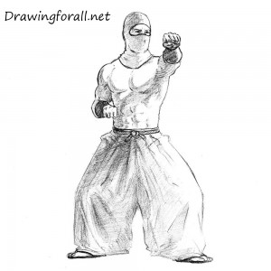 How to Draw a Ninja Step by Step