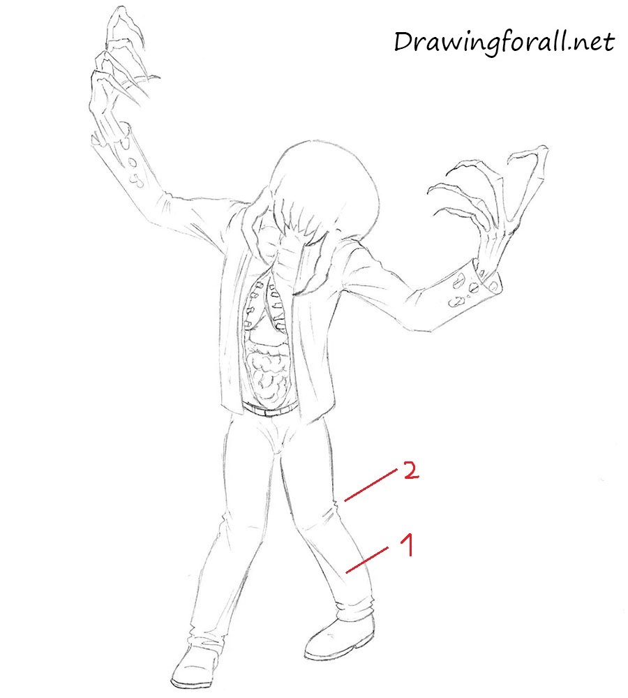 drawing zombie tutorial