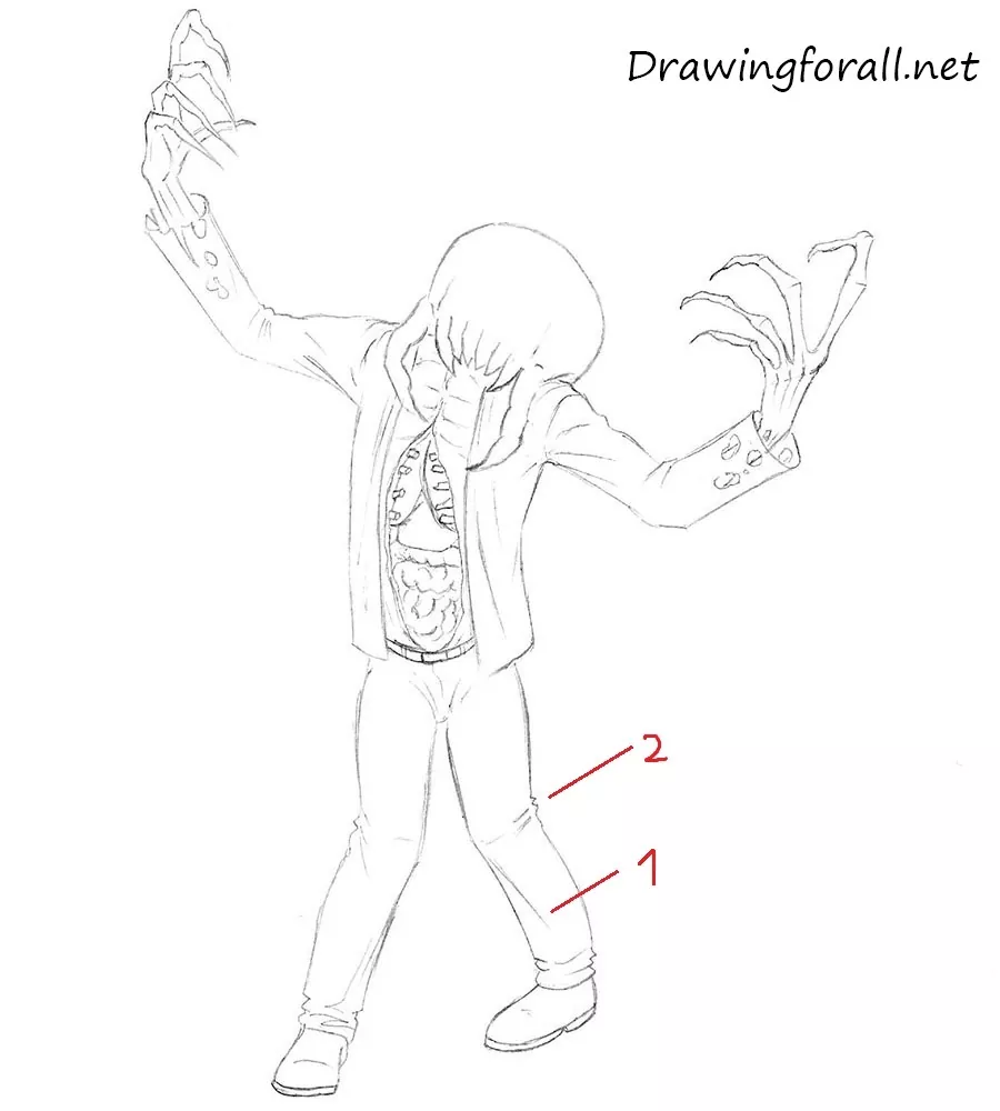 drawing zombie tutorial