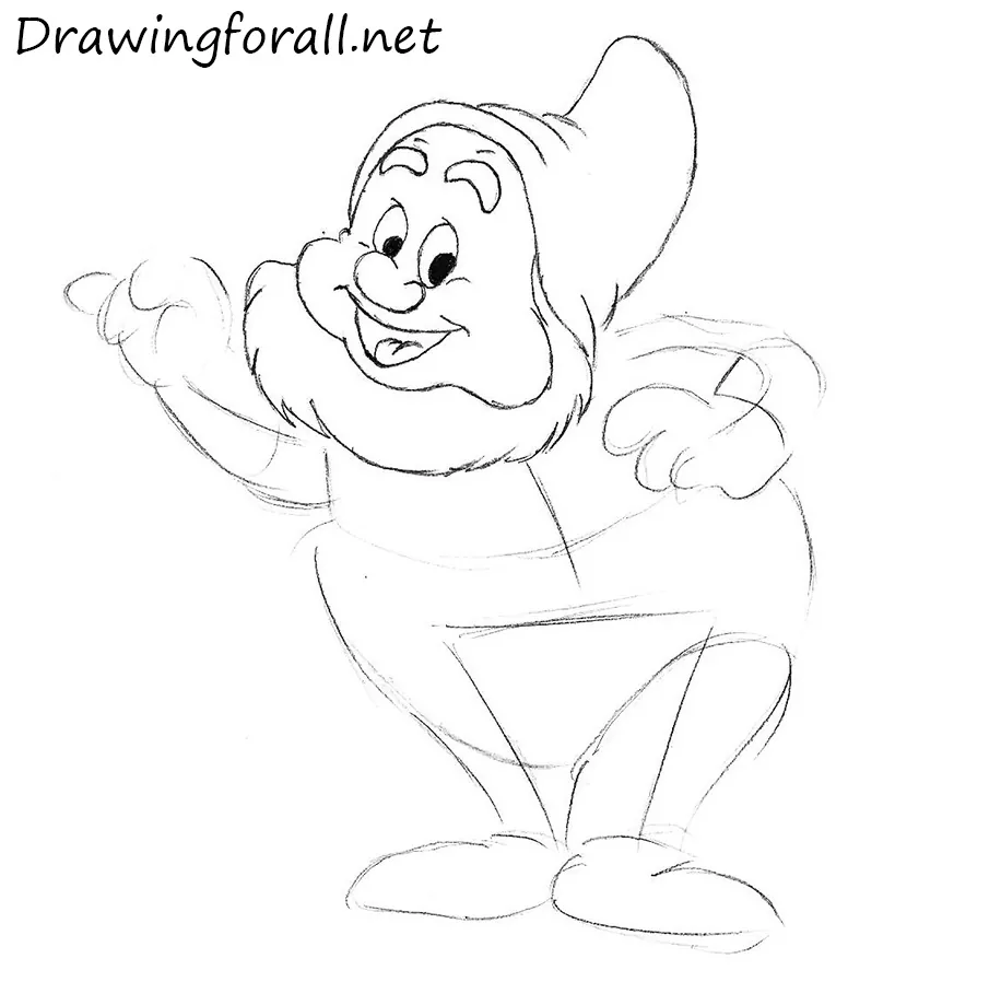 How to Draw a Gnome from disney