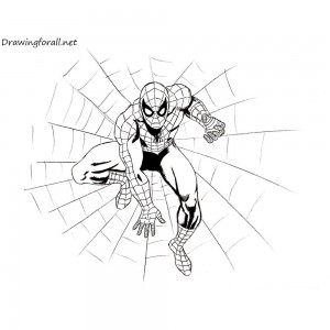 The Amazing Spider-Man Drawing Tutorial