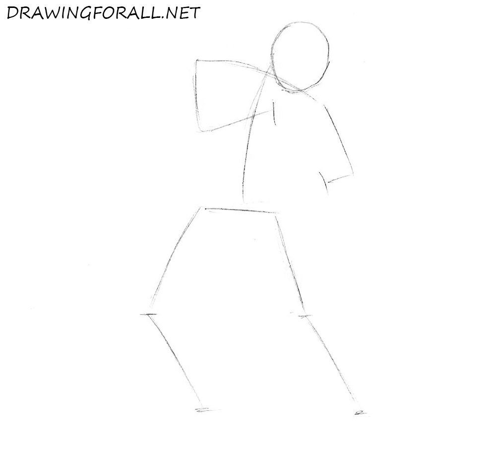 how to draw ryu