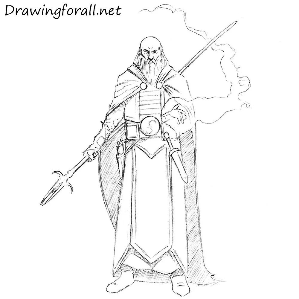 How to Draw a Wizard