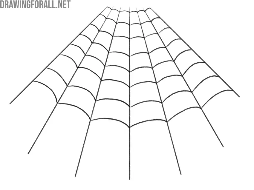 Spider man web pattern