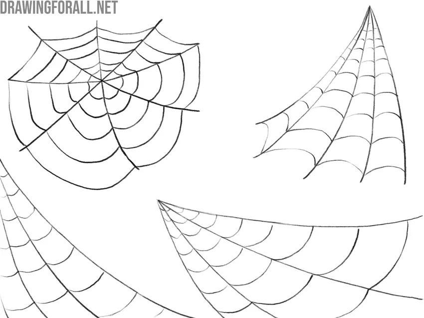 Variations of spider man web