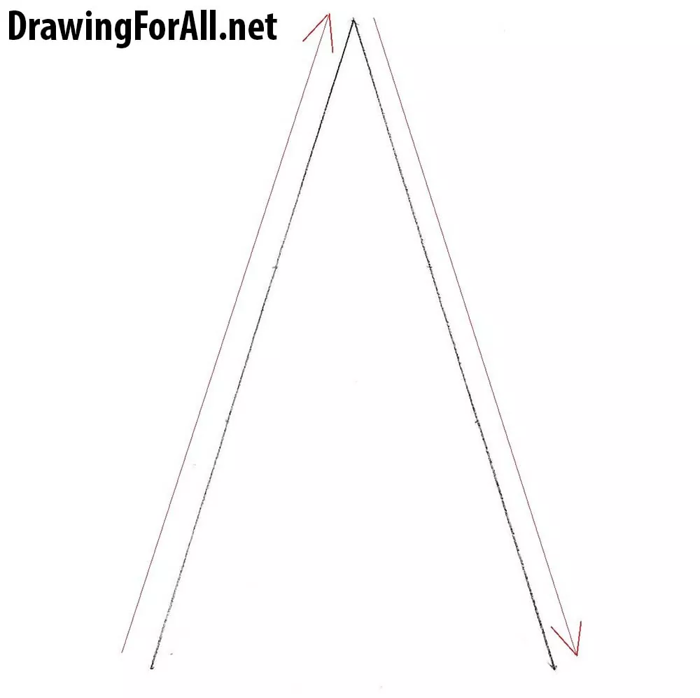 how to draw a star step by step