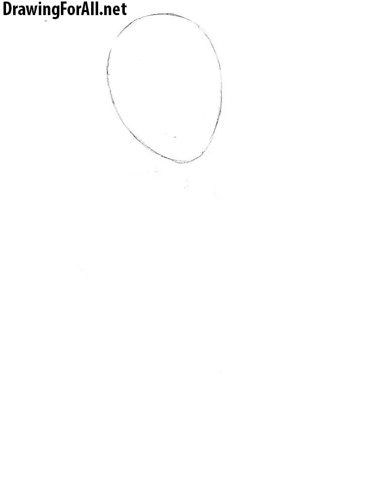 How to draw AMONG US - ALIEN step by step, EASY
