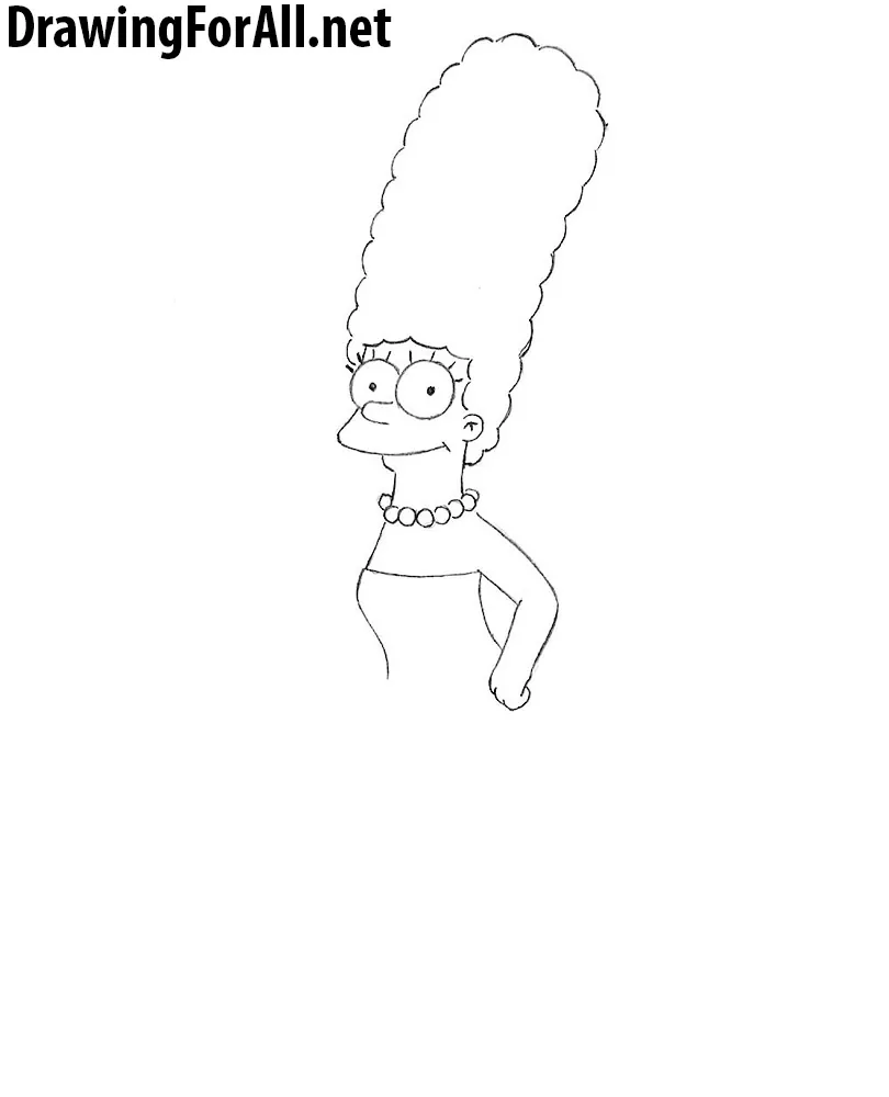 How to Draw Marge Simpson